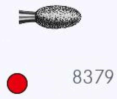 Komet diamantboor 8379 (fijn) 023, RA (schacht 204) 5st