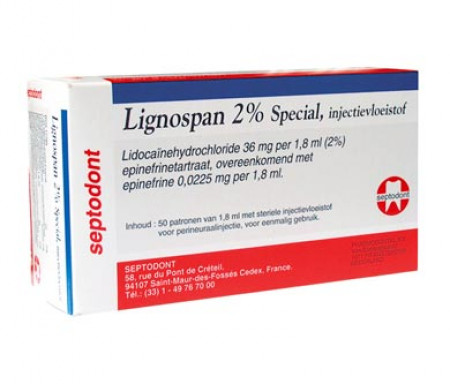 Lignospan 2% special 50 x 1,8 ml