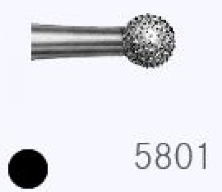 Komet diamantboor 5801 (super grof) 016, FG (schacht 314) 5st