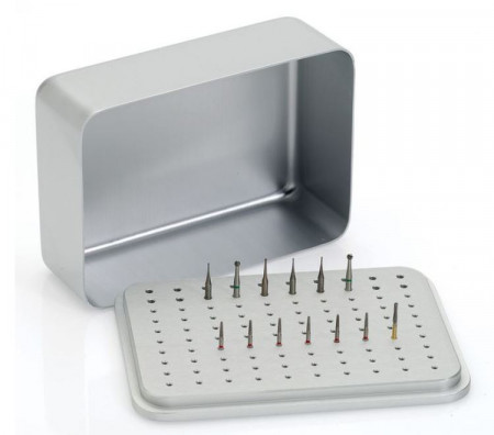 Nichrominox Aluminium Borenblok Maxi 100 holes 