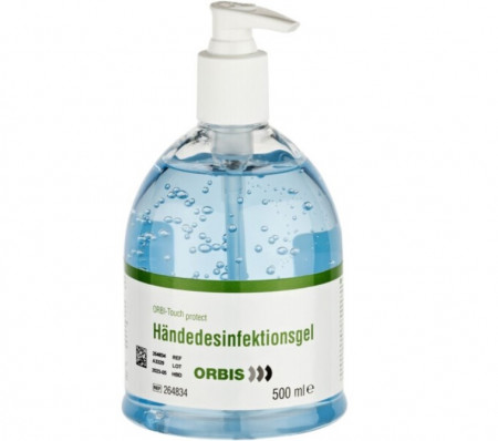 Orbis handdesinfectiegel plus 500ml 