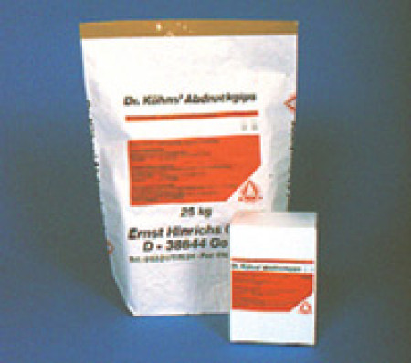 Hinrichs Dr. K&uuml;hns Afdrukgips wit, zak 25 kg, Klasse 2