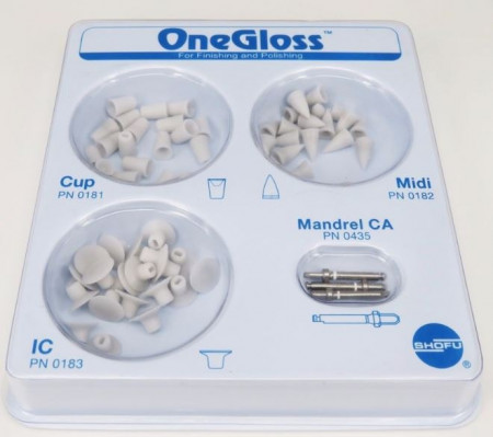 Shofu one-gloss M cups 12st