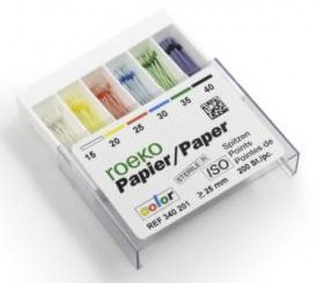 ROEKO Paper Points ISO color (120 of 200 stuks)