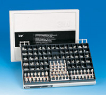 3M Polycarbonaat noodkronen assortiment C180 2 x 60 kronen gesorteerd en 60 kronen op pasmodel