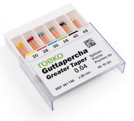 ROEKO Guttapercha Points Greater Taper