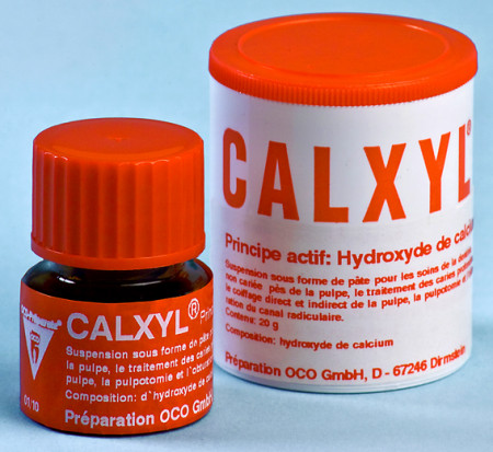 Calxyl verpakking &agrave; 20 g pasta, rood