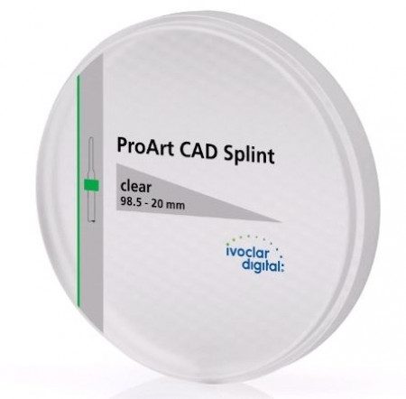 Ivoclar Digital ProArt CAD Splint clear 98,5