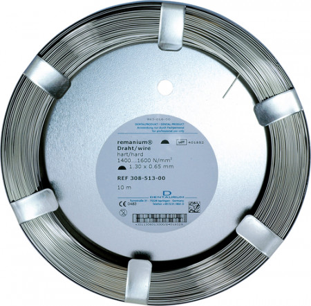 Dentaurum Remanium draad half rond hard