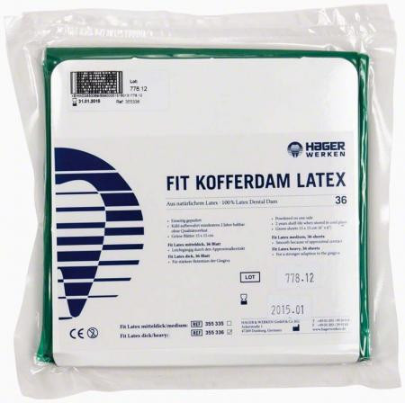 FIT Latex Cofferdam medium 36st