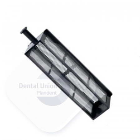 Cattani filter voor afzuiging Rechthoekig zwart.