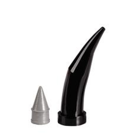 Disposable Tubes & Plugs voor C-R zwart 100st