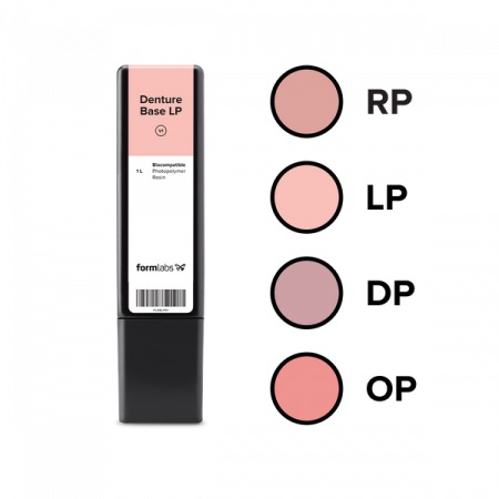 Formlabs Denture Base Resin Cartridges 1l