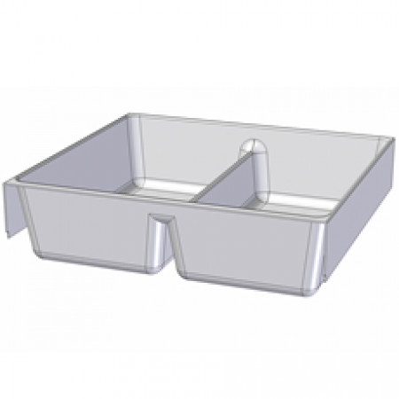 Dental Art ladeinzet 2-vaks 38,6x41,5cm (XFR21)