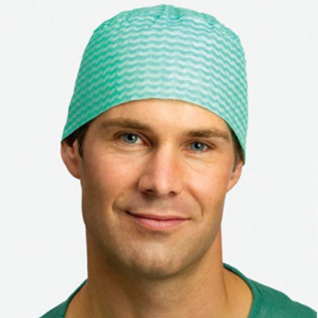 Operatiemutsen model Jack, Groen, 150 stuks 