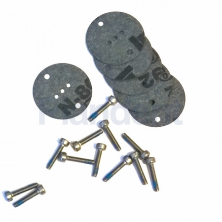 Adapter pakking met schroeven Lang set