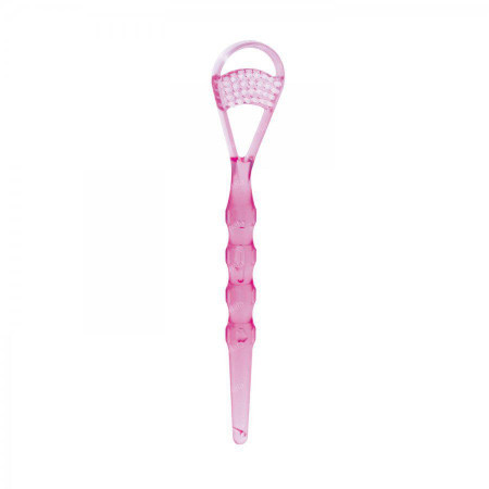 Tong Clin De Luxe transparant roze