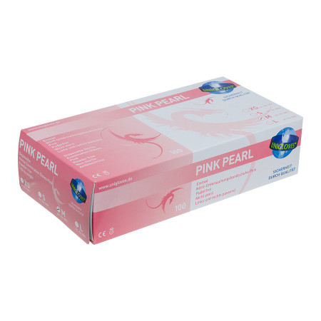 Uniglove Nitrile handschoenen Pink Pearl