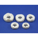 Polijstschijfje flanel 129 25mm 6st