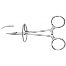 Carl Martin arterieklem gebogen met steunring 12cm (1893A)