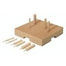 Mesh-Tray K Brandtafel + pins