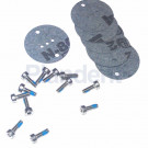 Adapter pakking met schroeven kort set