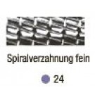 Edenta HM frees spiraalvertand fijn paars HP (schacht 104)st