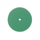 Alphaflex rubber schijf groen ongemonteerd 3x22mm 100st 0101