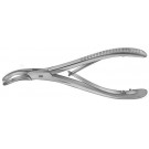 Knabbeltang FO-412, Luer, sterk gebogen, 170 mm