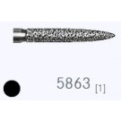 Komet Diamantboor super grof 5863 016, FG (schacht 314) 5st 