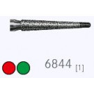 Komet diamantboor 6844 (fijn/grof) 016, FG (schacht 314) 5st