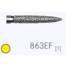 Komet diamantboor 863EF (extra fijn), FG (schacht 314)