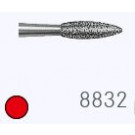 Komet diamantboor fijn 8832 014, RA (schacht 204) 5st