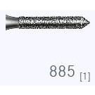 Komet diamantboor 885 014, FG (schacht 314) 5st