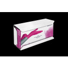 Handschoendispenser metaal wit formaat 25x13x9cm