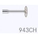 Komet diamantschijf Miniflex 943CH 080, RA L (schacht 205) 5st