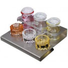 Systeem standaard voor Medi Spender systeem standaard 3 vaks, grootte: 122 x 98 x 33 mm