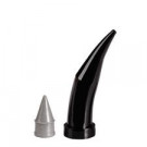 Disposable Tubes & Plugs voor C-R zwart 100st