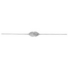 Aesculap knopsonde Bowman 0,7+0,8mm, 00/0 (OB510)