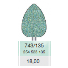 Busch slijpsteen 743 hd 743-135 6st