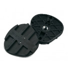 Denar mounting plates plastic met insert