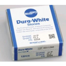 Dura White slijpsteentje HP (schacht 104)12 st.