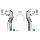 Carl Martin extractietang set (122 1/2L + 122 1/2R)