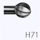 Komet hardmetaalboor H71, HP (schacht 104)
