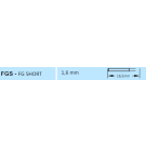 Horico diamantboor FGS (FG Short)