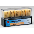 IPS Empress CAD CEREC/inLab A-D LT (I8, I10, I12, C14, V12) 5 stuks