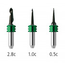 Ivoclar Vivadent Programill Tool PM3/5 groen PMMA / DCL