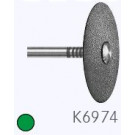 Komet diamantschijf K6974 220, HP (schacht 104) 1st