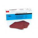 Impression-Compound rood in platen 8st