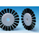 Polijstborstel Slim met kunststof kern 45mm verp. 12 stks